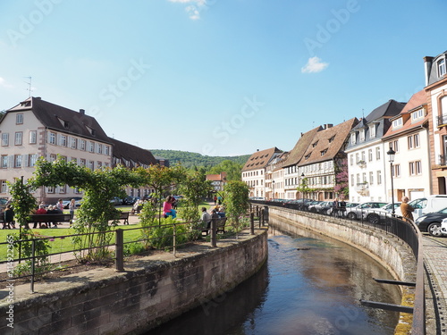 Wissembourg - Weißenburg – Weisseburch - im Elsass - mit mittelalterlichem Stadtkern
 photo