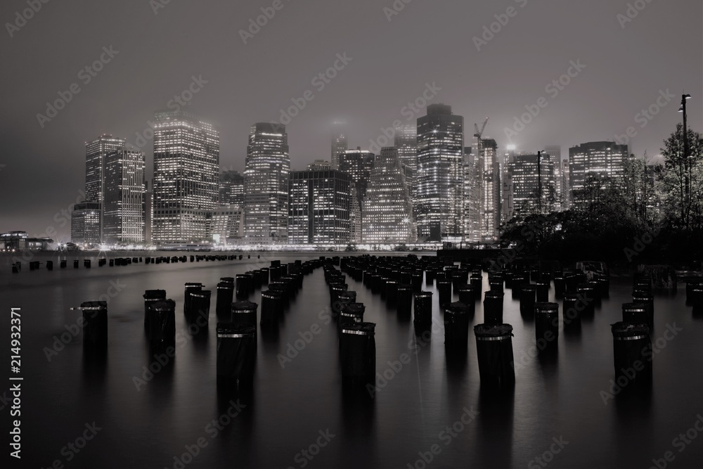 Obraz premium Manhattan di sera