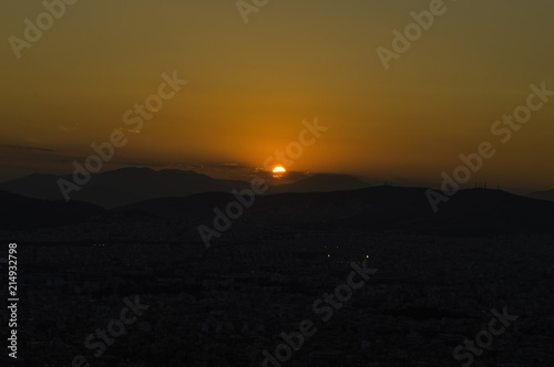 Sunset in Athens © michalkucharski
