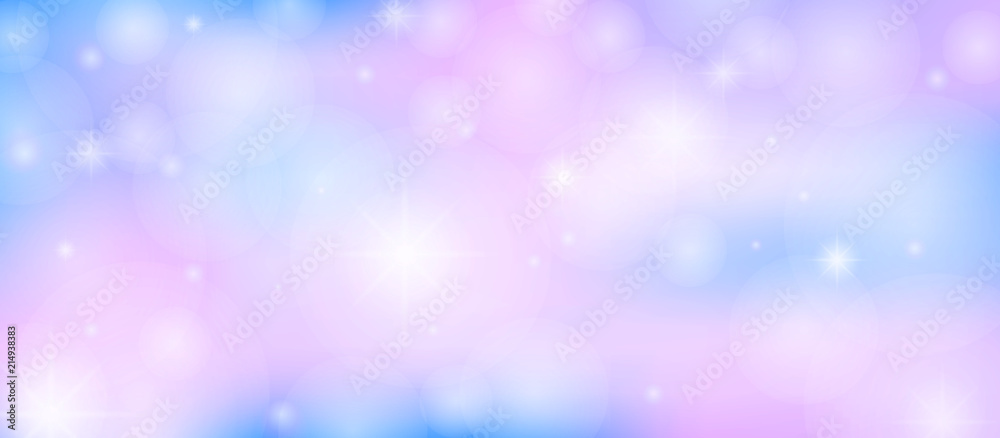 Sfondo effetto fantasia con punti luce e brillantini
