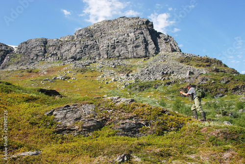 Sarek National Park - Mount Tjakkeli