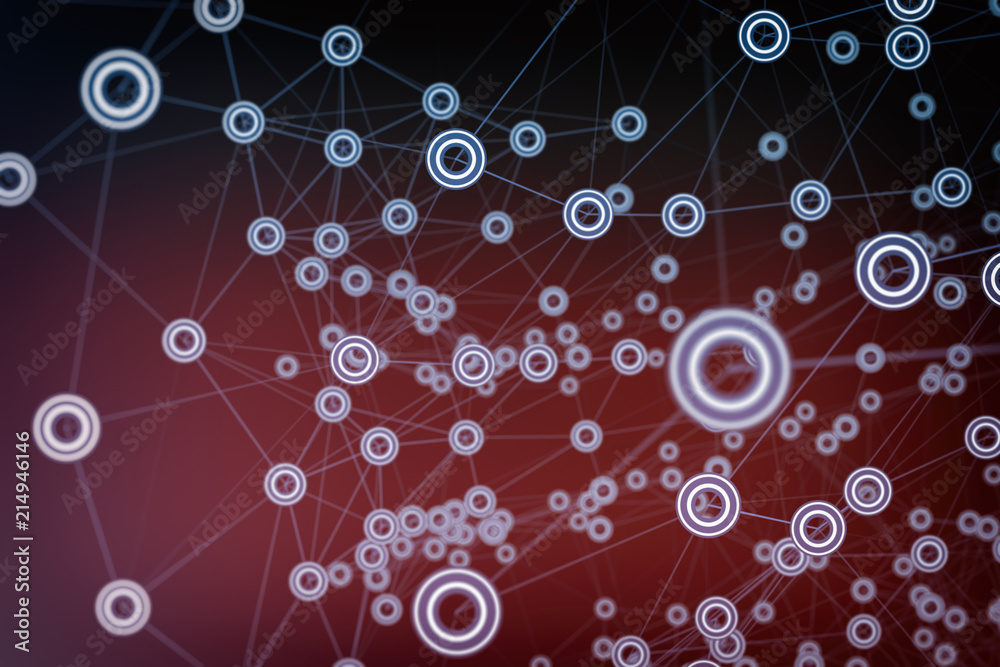 Network background , internet communication connected dots - 3d illustration. Network background , internet communication connected dots - 3d illustration.