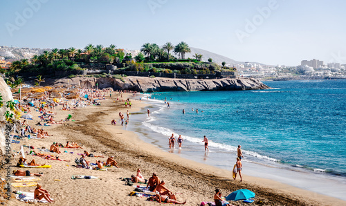 El Duque beach in Tenerife, Canary Islands