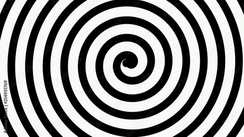 Hypnotic turning spiral, seamless loop animation Hypnotic turning spiral, seamless loop animation