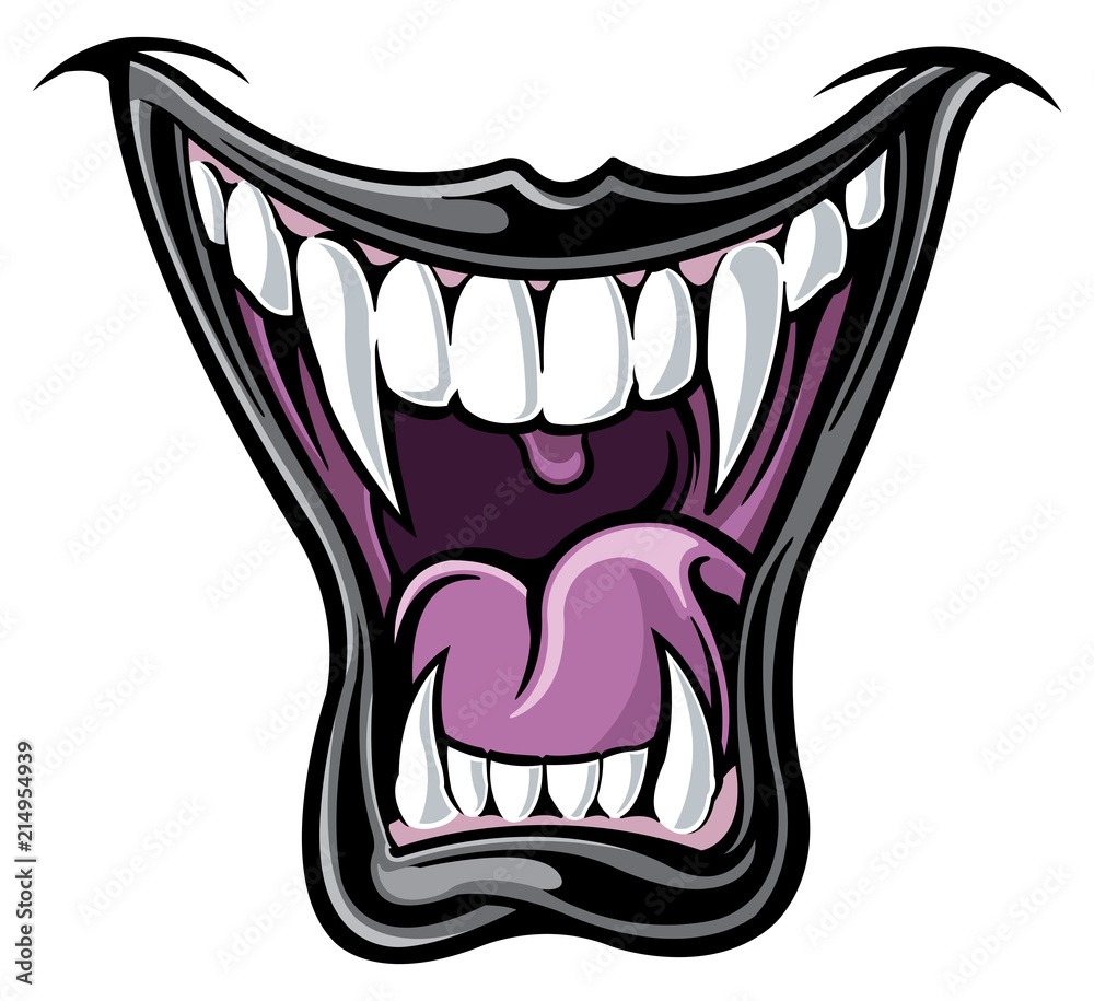 Naklejka premium Vampire