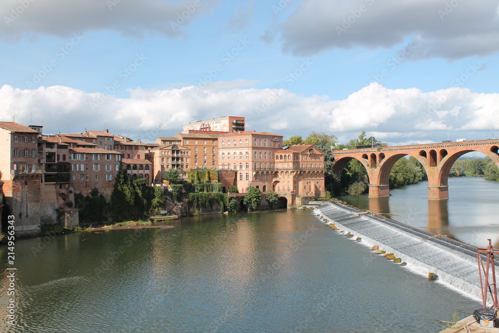 Obraz premium le Tarn à Albi