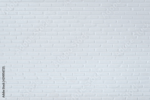 Pattern of white brick wall for background and textured, White block wall background