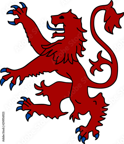 Scottish Lion Rampant