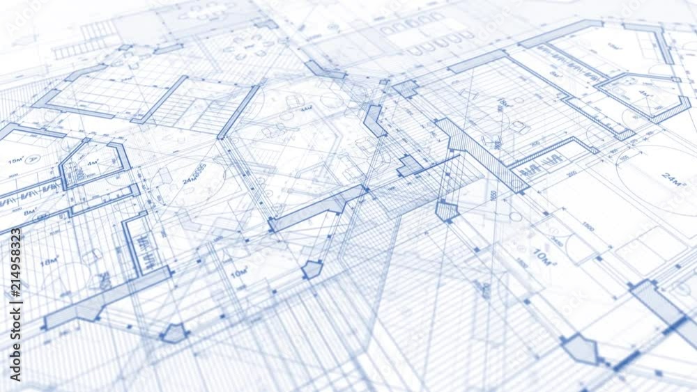 Architecture design: blueprint plan - vector illustration of a plan modern residential building / technology, industry, business concept illustration: real estate, building, construction, architecture Architecture design: blueprint plan - vector illustration of a plan modern residential building / technology, industry, business concept illustration: real estate, building, construction, architecture