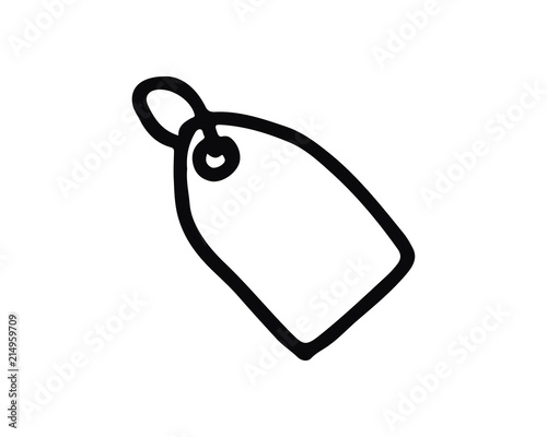 price tag icon hand drawn design illustration,designed for web and app