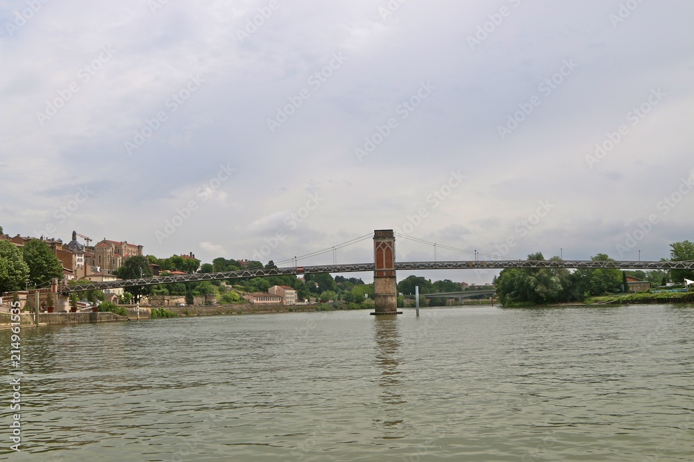 Obraz premium La Saône à Trévoux - Ain