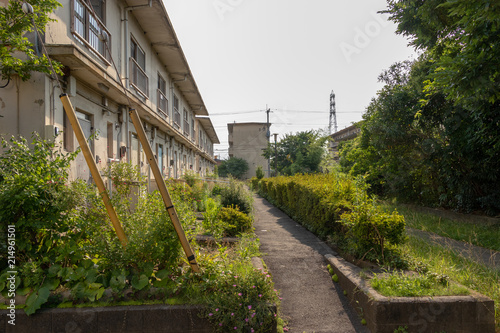 A fixed apartment complex for demolition / Matsubara apartment complex in Soka city, Saitama, Japan