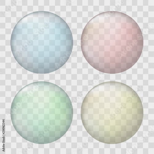 four color bubbles