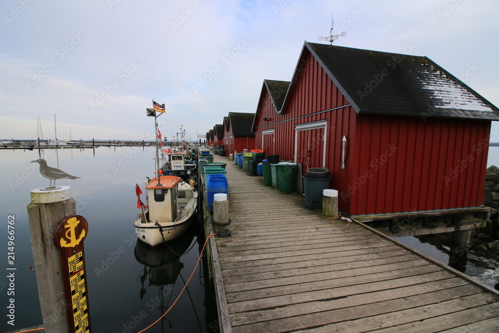 schöner Fischer Hafen Tarnewitz in Boltenhagen an der Ostsee schöner Fischer Hafen Tarnewitz in Boltenhagen an der Ostsee