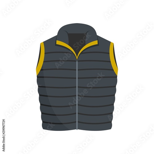 Modern vest icon. Flat illustration of modern vest vector icon for web isolated on white