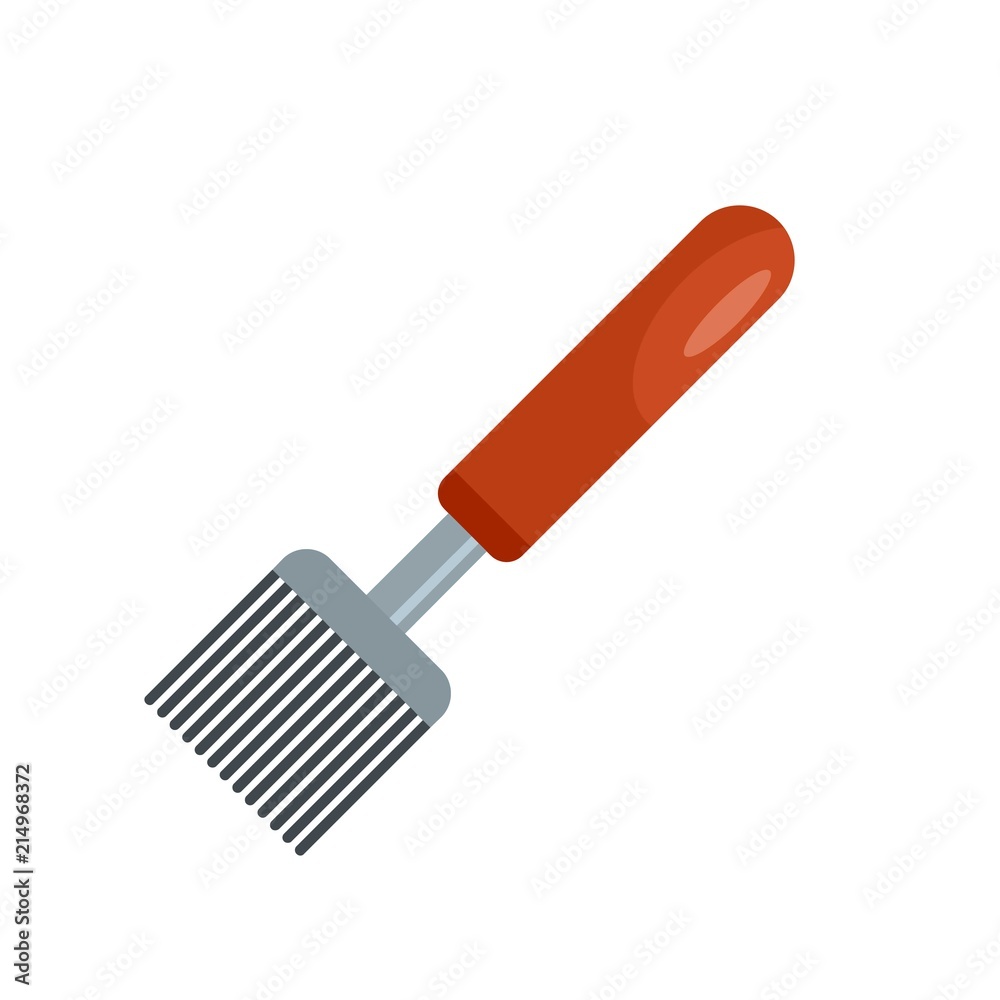 Honey tool icon. Flat illustration of honey tool vector icon for web isolated on white Honey tool icon. Flat illustration of honey tool vector icon for web isolated on white