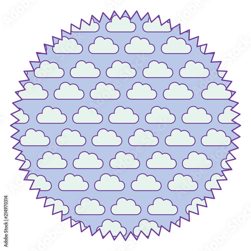 clouds pattern design