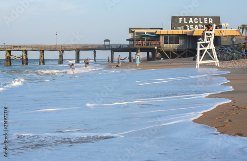 Принти на полотні Flagler Beach FL pier