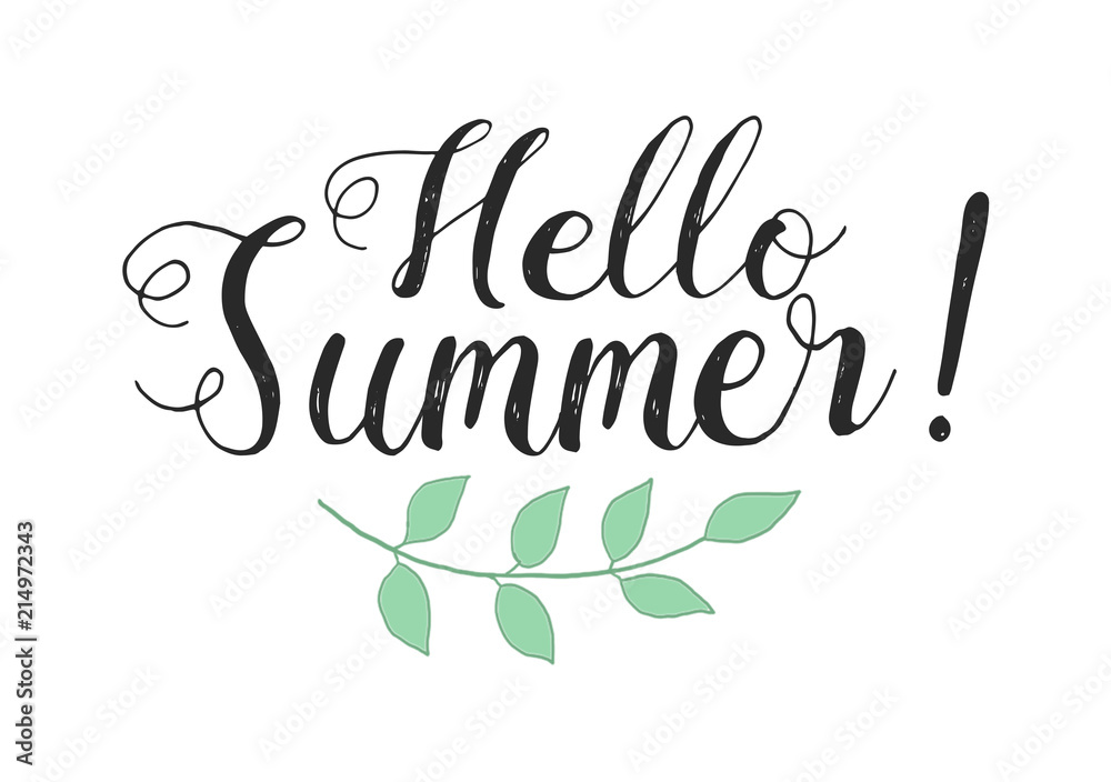 Obraz premium Hello summer