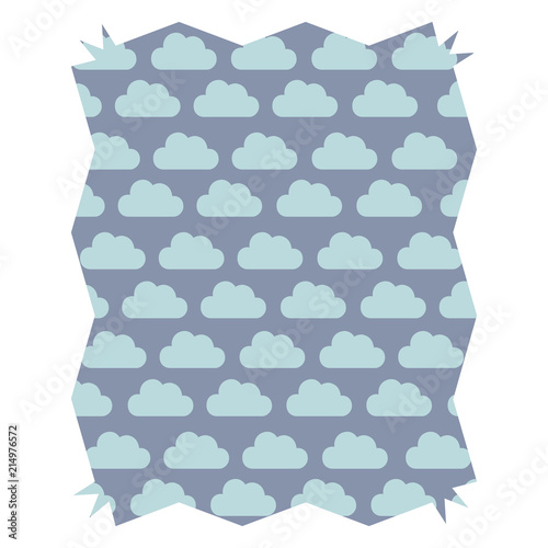 clouds pattern design
