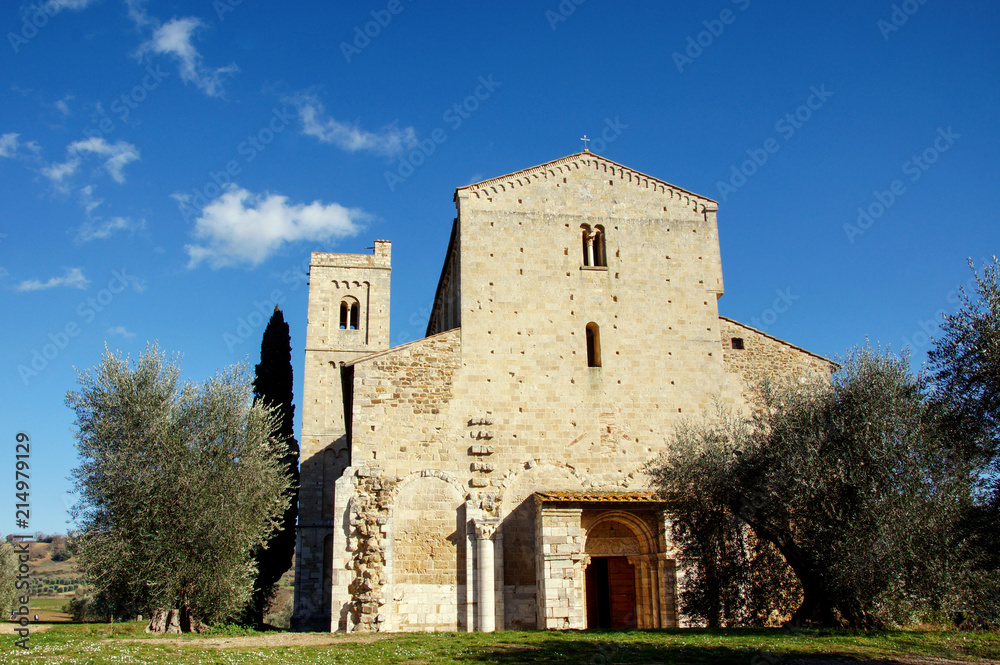 abbey in tuscany abbey in tuscany