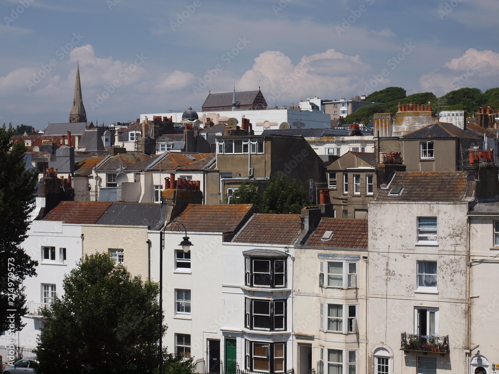 Brighton town skyline