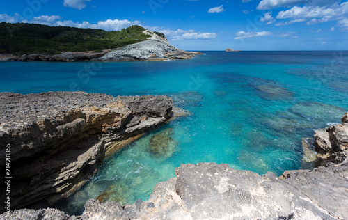 The beautiful rugged shoreline of Mallorca island is something worth hiking.