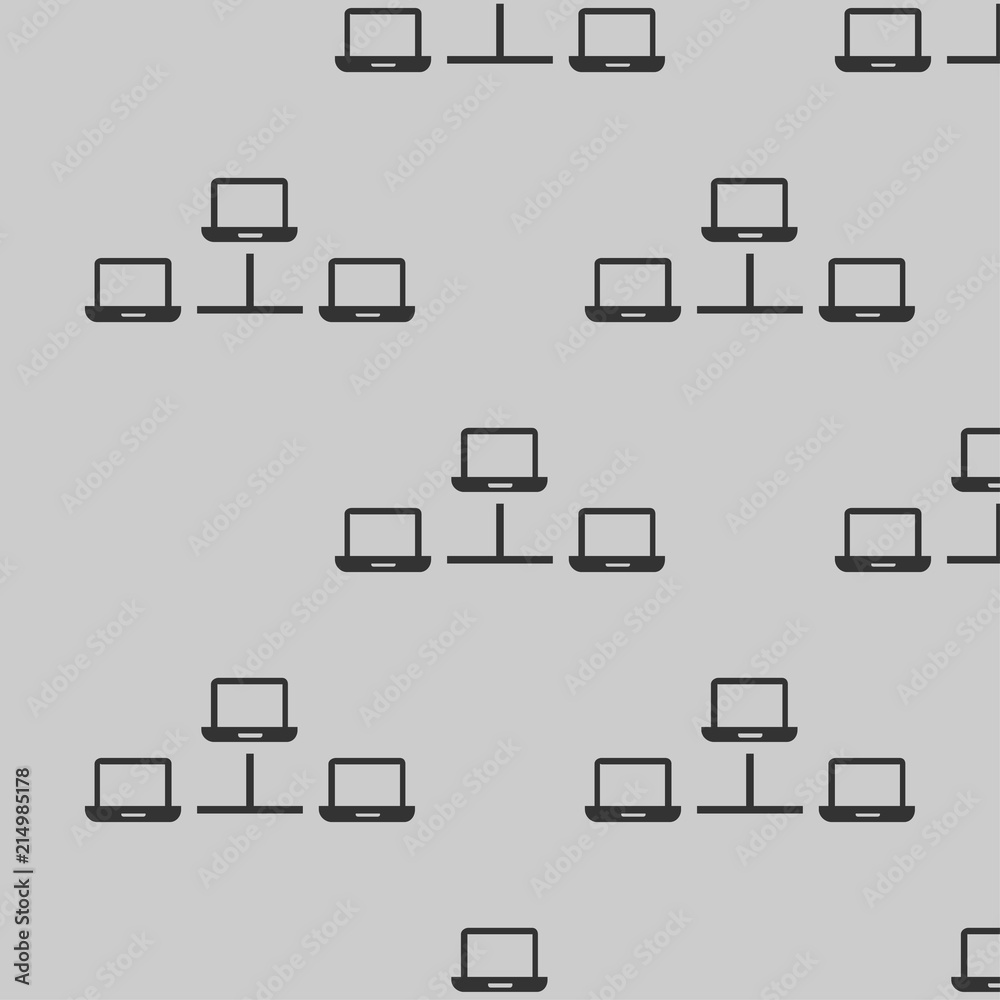 laptop connected icon vector seamless pattern laptop connected icon vector seamless pattern