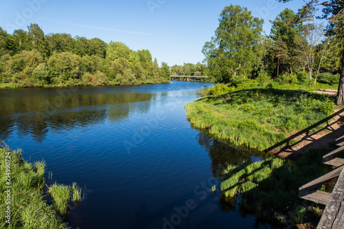 The Olonka River is one of the many rivers of Karelia photo