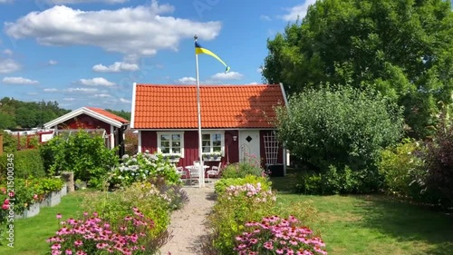 A typical Swedish croft