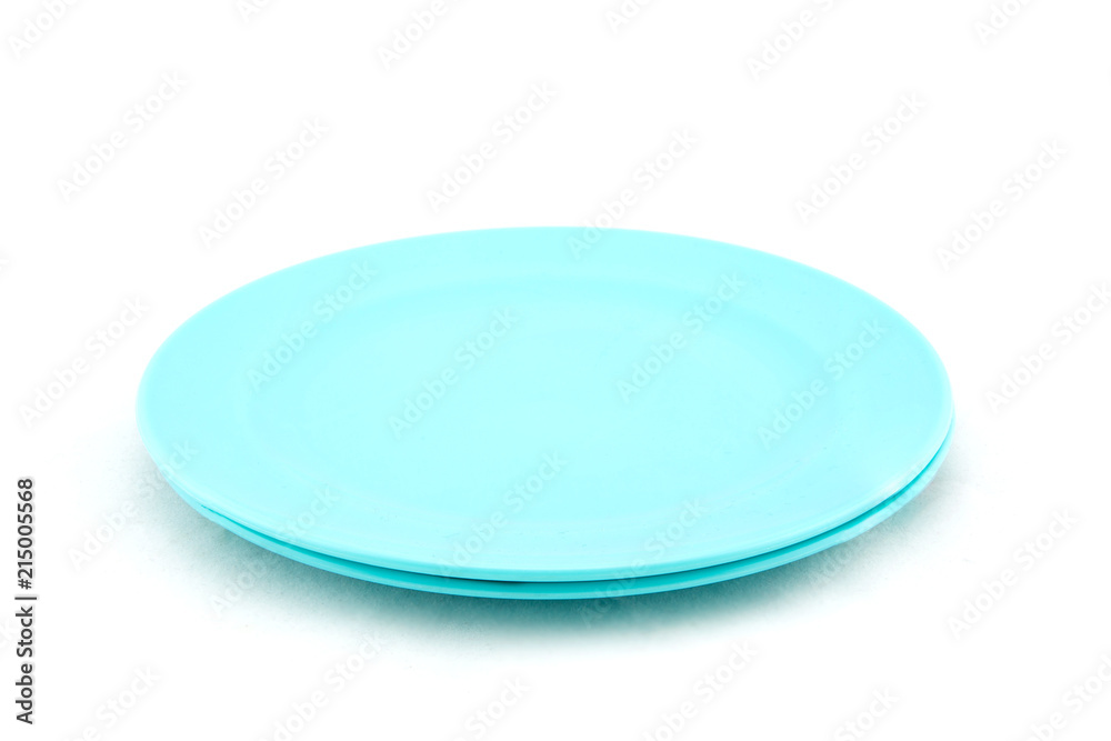 plastic dish on white background. plastic dish on white background.