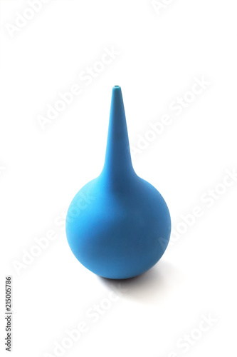 Blue medical pear