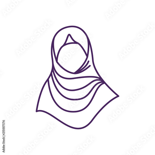 Hijab. Hijab Logo. Hijab Store Logo. Hijab Icon. Hijab vector Illustration.