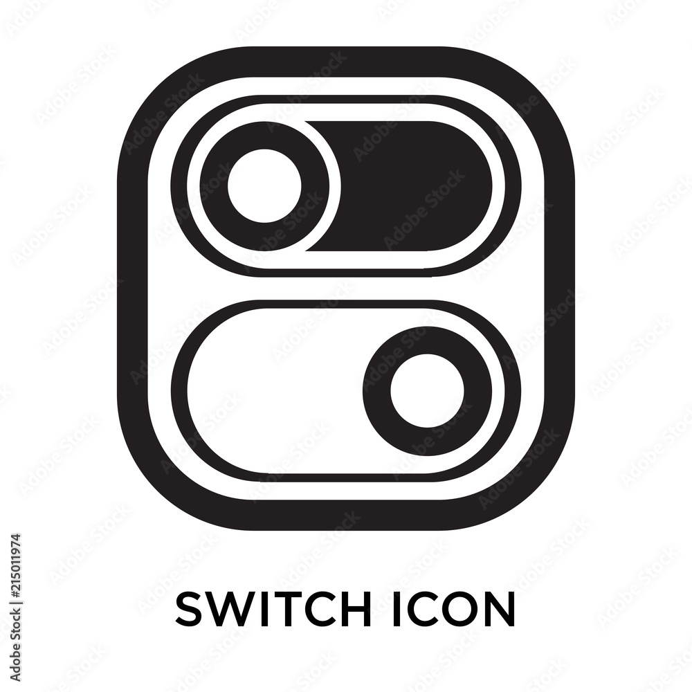 switch icons isolated on white background. Modern and editable switch icon. Simple icon vector illustration. switch icons isolated on white background. Modern and editable switch icon. Simple icon vector illustration.