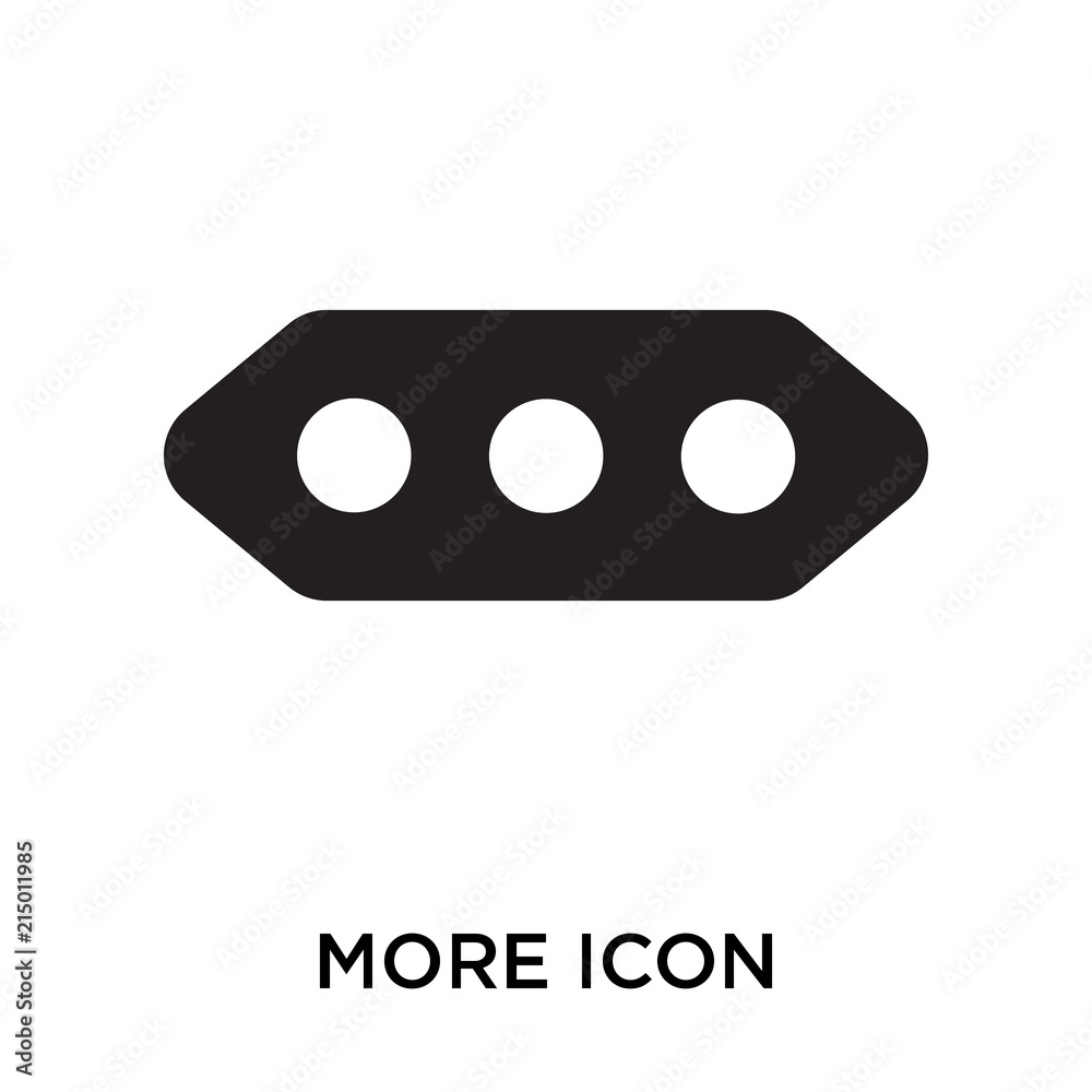 more icons isolated on white background. Modern and editable more icon. Simple icon vector illustration. more icons isolated on white background. Modern and editable more icon. Simple icon vector illustration.