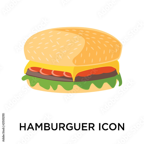 hamburguer icons isolated on white background. Modern and editable hamburguer icon. Simple icon vector illustration.
