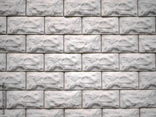 modern white brick decorative masonry texture, background
