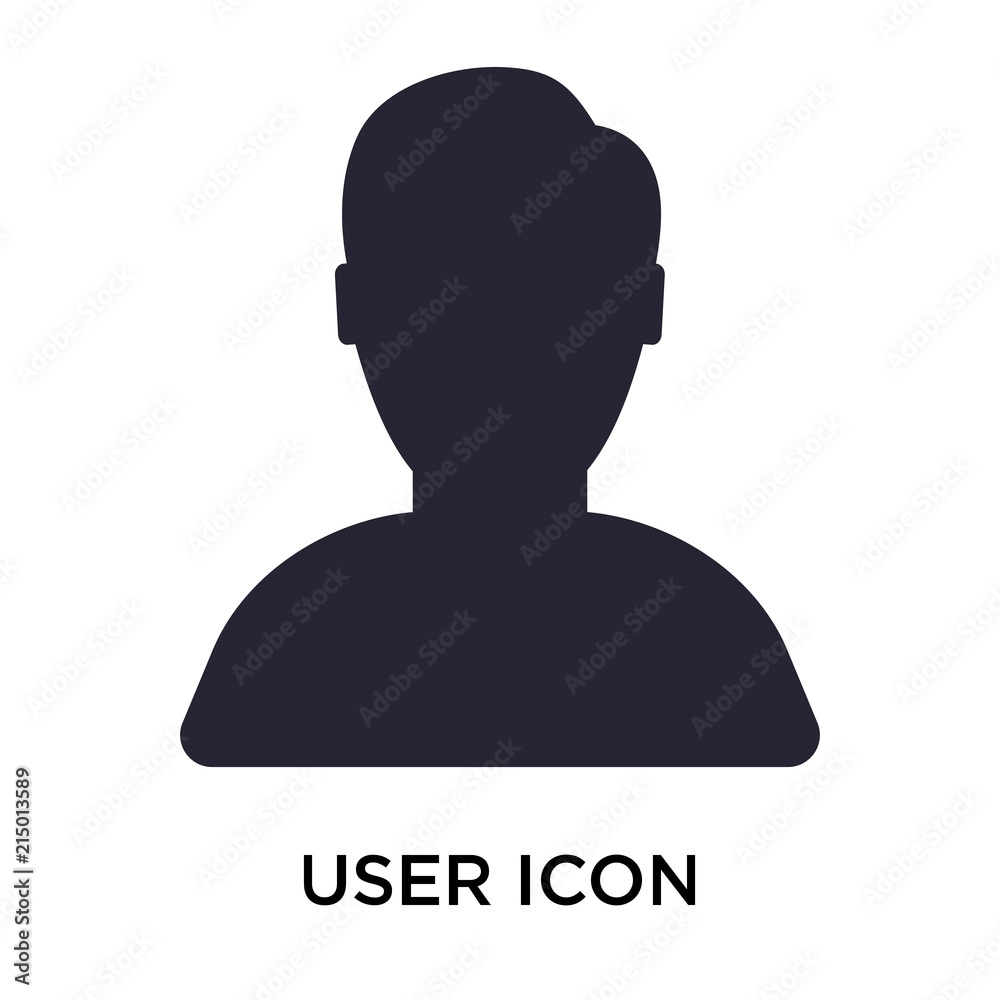 user icon on white background. Modern icons vector illustration. Trendy user icons user icon on white background. Modern icons vector illustration. Trendy user icons