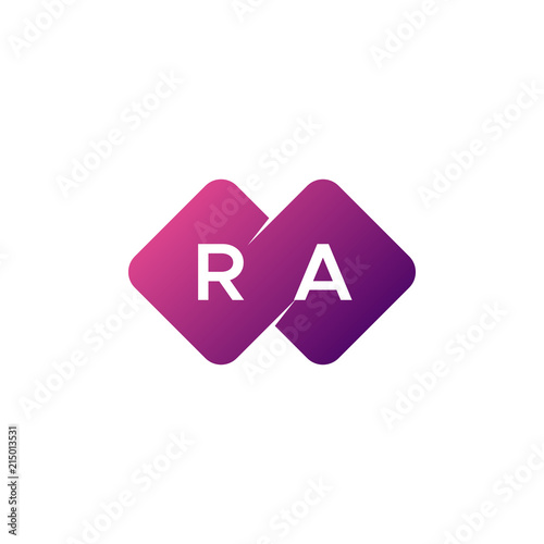 two letter diamond rounded logo