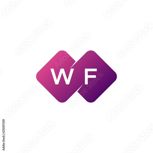 two letter diamond rounded logo