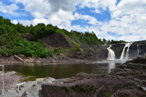 La Chaudiere river Water fall