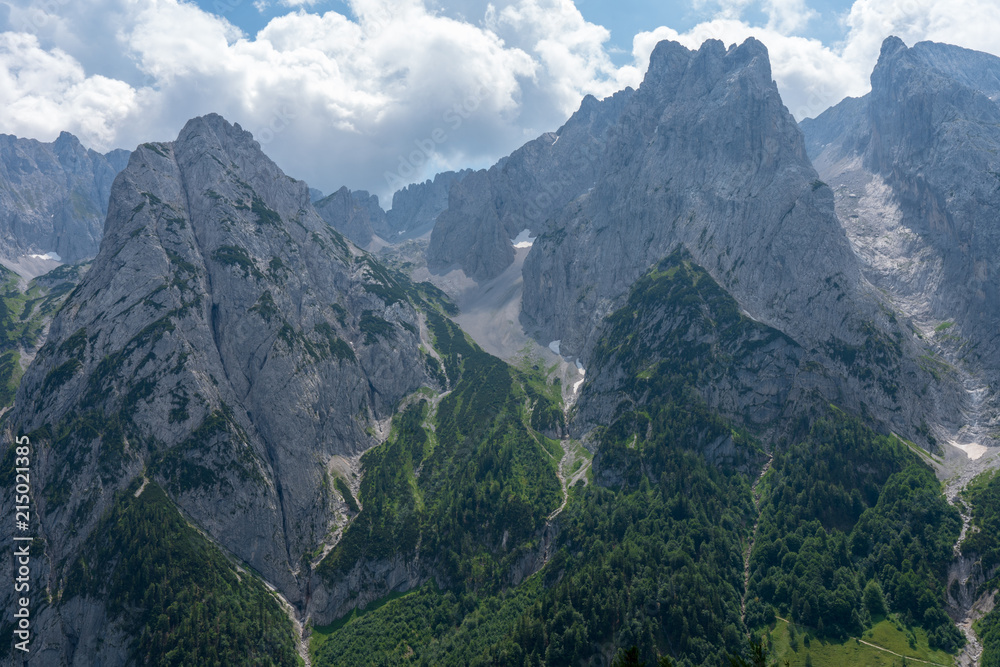Obraz premium Droga Kaiserbachtal do Stripsenjochhaus