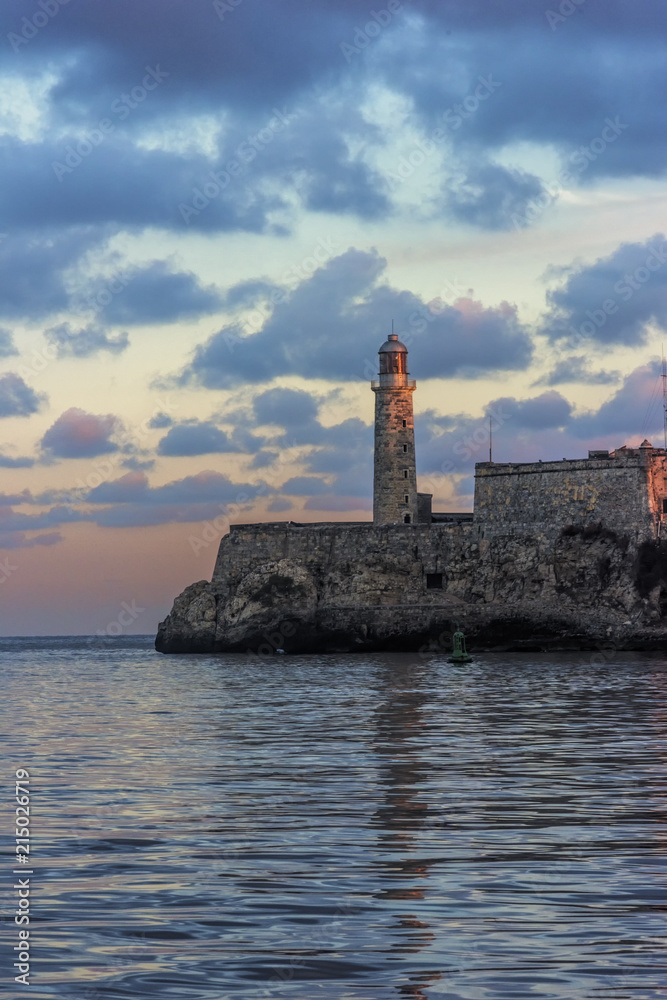 Lighthouse at Morro Castle Havana Cuba