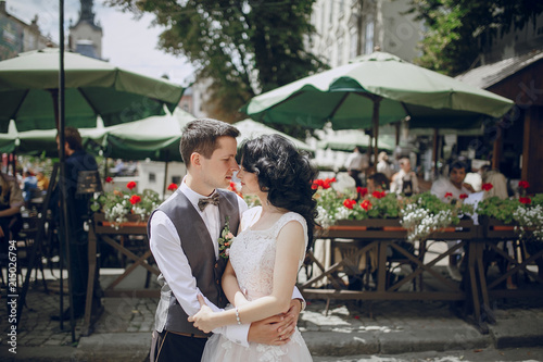 Royal wedding in the old town © prostooleh