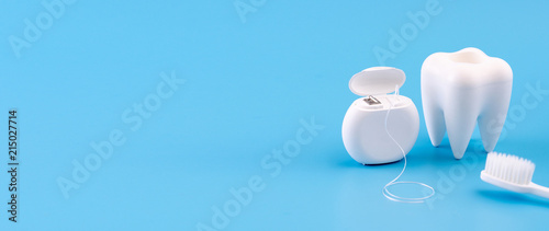 фотографія Dental concept healthy equipment  tools dental care Professional  banner