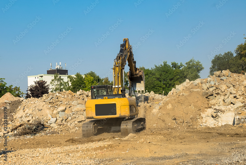 Obraz premium Bagger