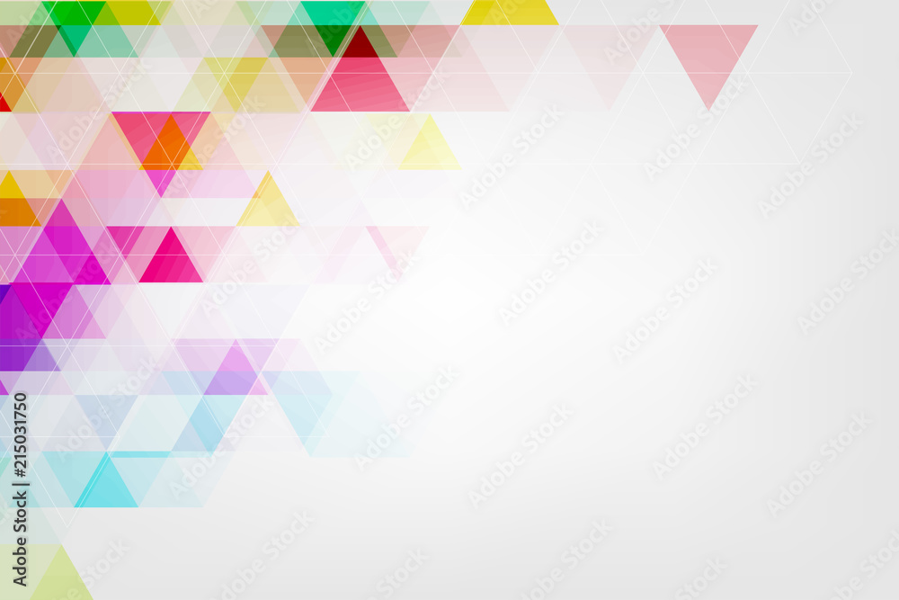 Vecteur Stock Vector abstract background of geometric shapes. | Adobe Stock