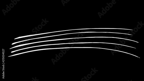 Musical Notes on black background
hand drawing line on pencil