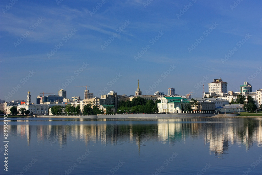 Panorama of the city of Yekaterinburg