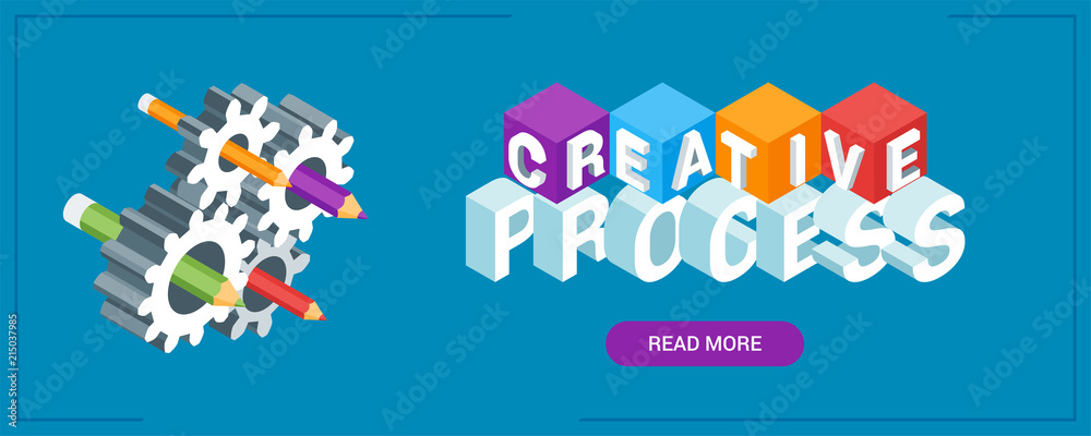 Creative process banner